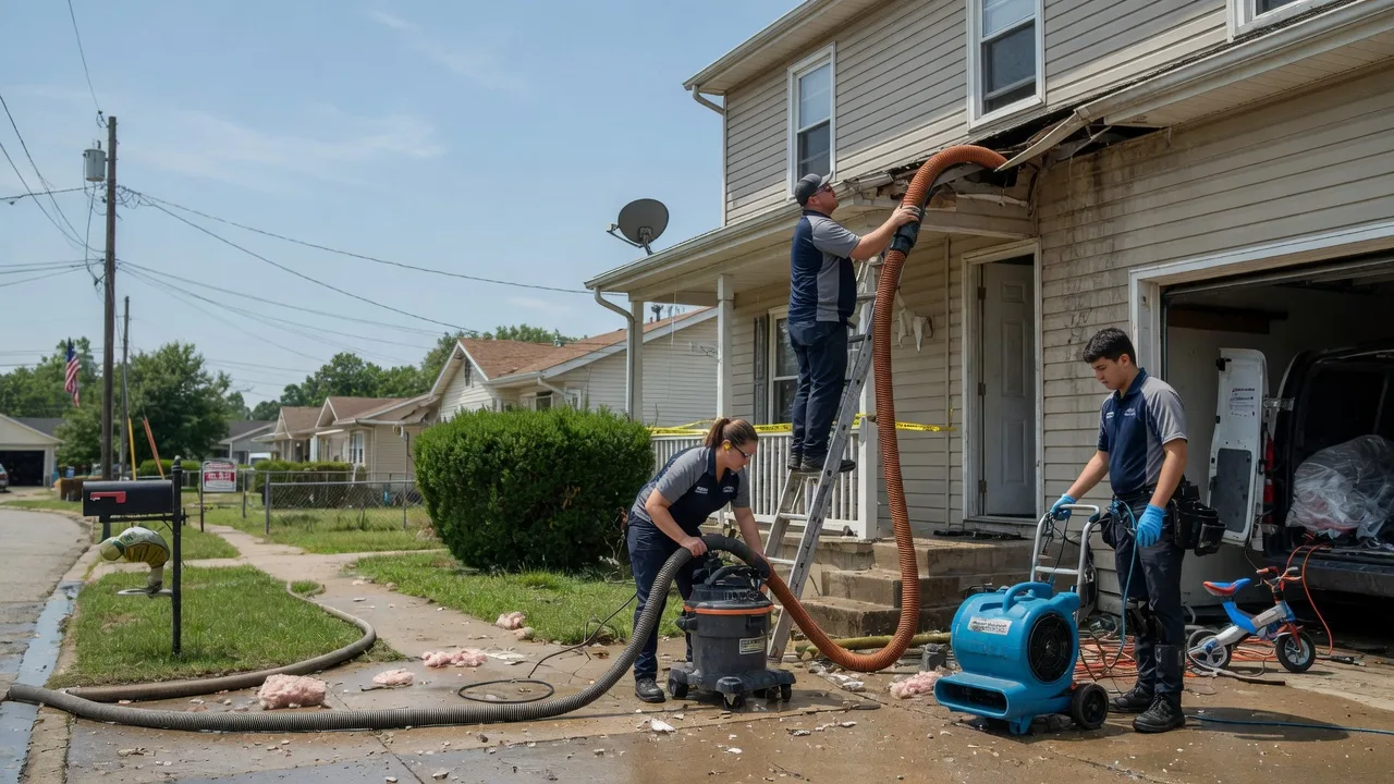 Water Damage Restoration in Woodland, MI near me